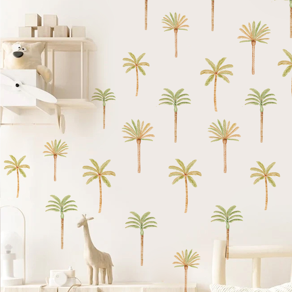 Boho Coconut Palm Tree Wall St - огляд і ціна Baby Girl Nursery Quotes
