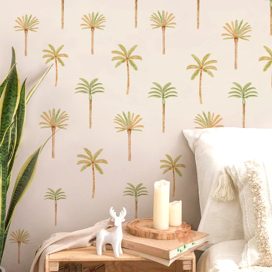 Boho Coconut Palm Tree Wall St - огляд і ціна Baby Girl Nursery Quotes