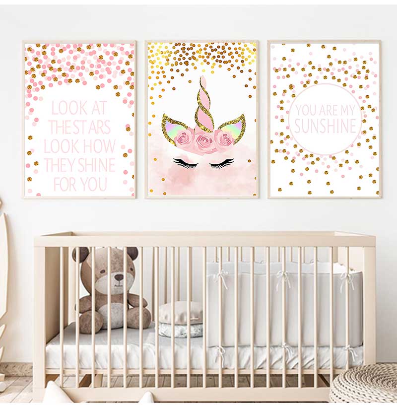Decorative Picture Baby Girl B - огляд і ціна Baby Girl Nursery Quotes
