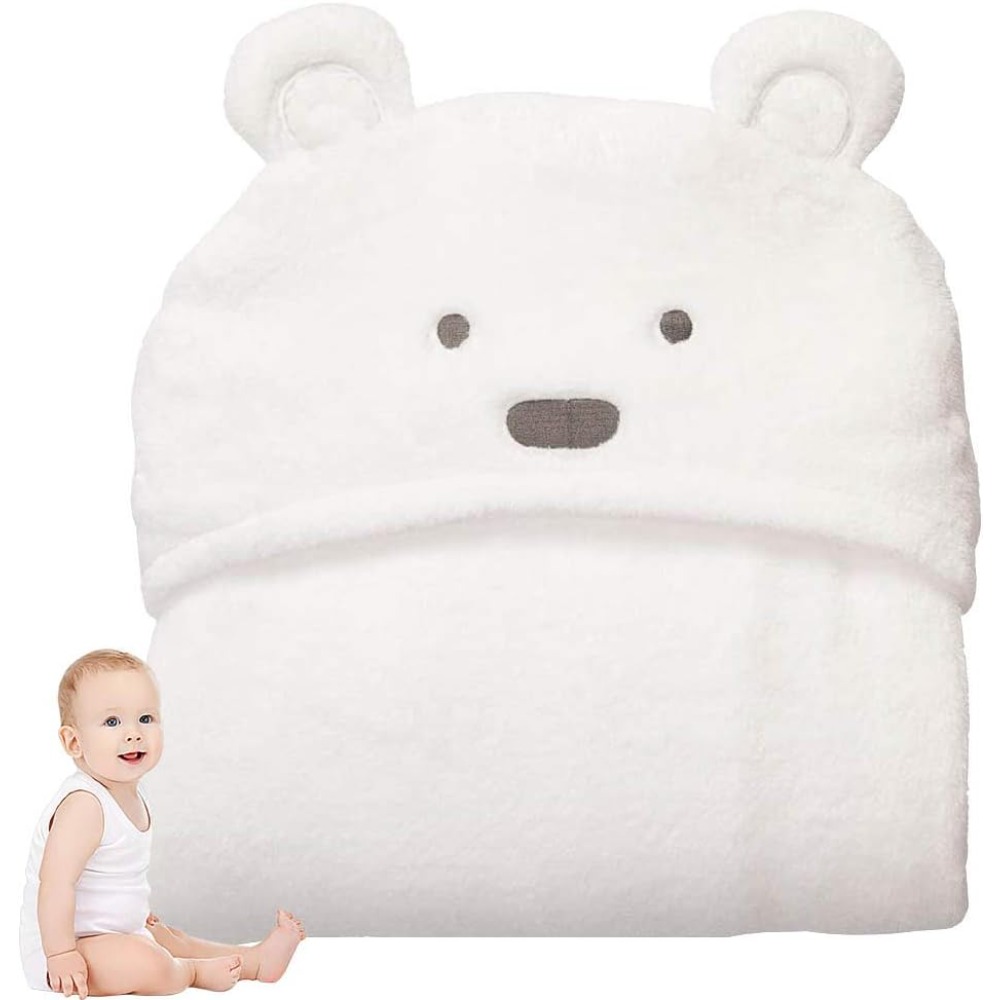 Cute Bear Hooded Towel for Kid - огляд і ціна Baby Nursery Boy