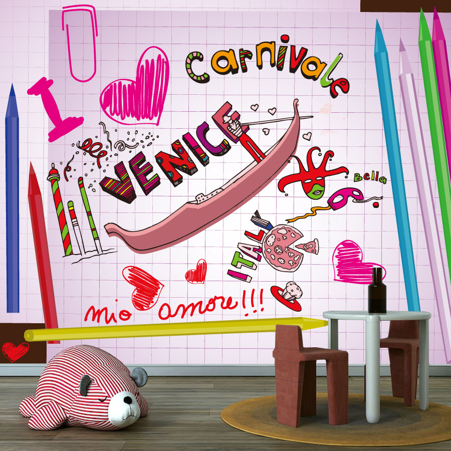 Cartoon Easy to Apply Peel and - огляд і ціна Baby Nursery Peel And Stick Wallpaper