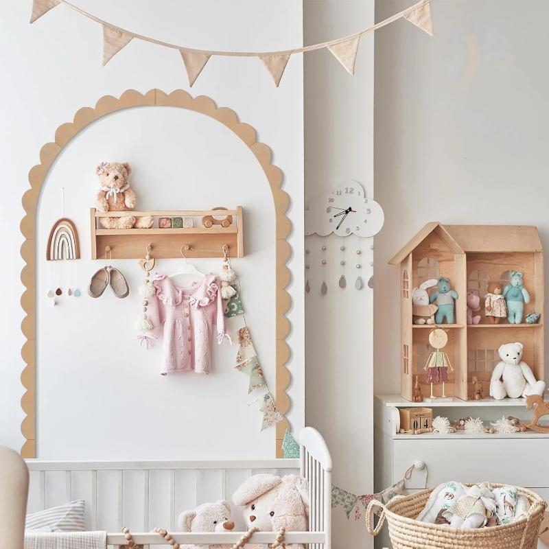 [New] Wood Wall Arch Decor DIY - огляд і ціна Baby Nursery Frames
