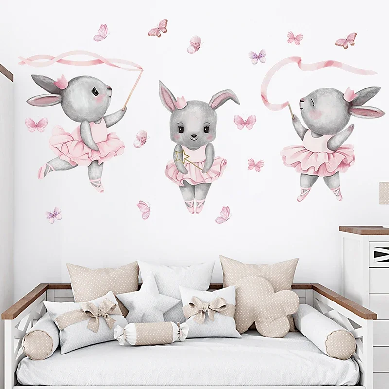 Hand-paint Ballet Bunny Rabbit - огляд і ціна Baby Girl Nursery Quotes