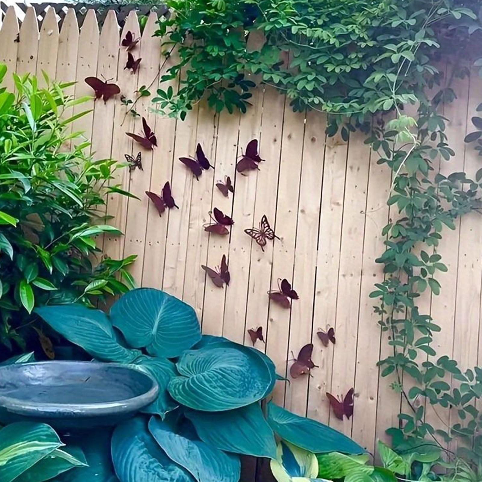 Metal Butterfly Wall Decor 15  - огляд і ціна Baby Nursery Decor Girl