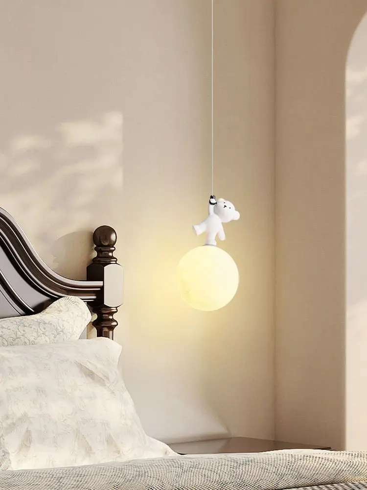 Bear Lamp Cartoon Nursery Beds - огляд і ціна Baby Nursery Boy