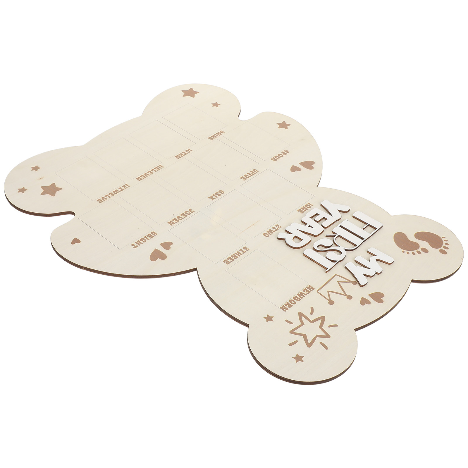 Newborn Photo Board Wooden Bab - огляд і ціна Baby Nursery Frames