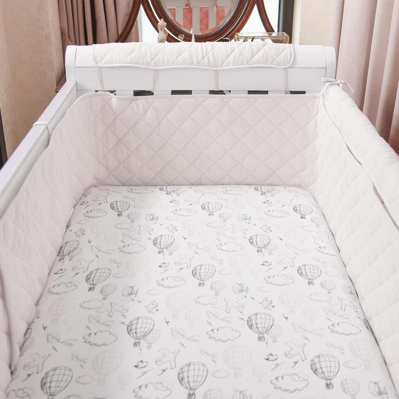 Bumper for Baby Bed Fence Cot  - огляд і ціна Baby Nursery Decor Girl
